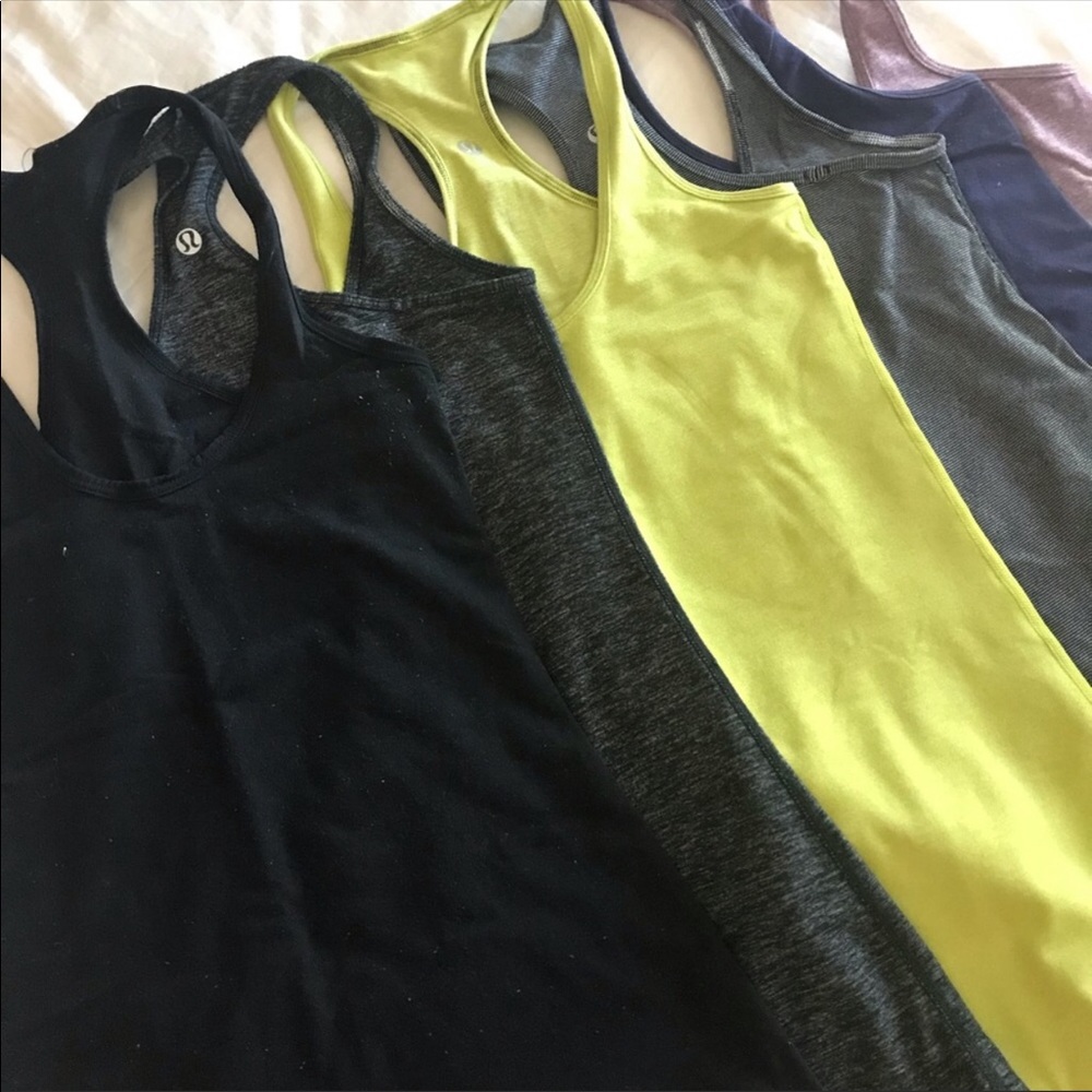 (2) lululemon Racerback Tanks